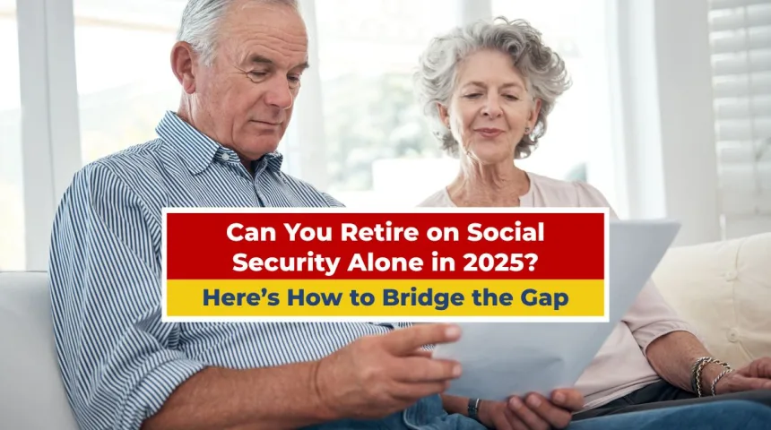 Senior couple reviewing retirement plans with paperwork