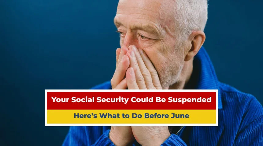 Senior citizen reviewing a Social Security suspension letter