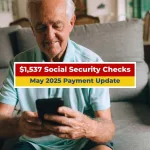 Senior checking mobile banking app for Social Security deposit