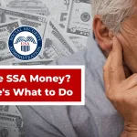 Person in tension due to Social Security overpayment notice