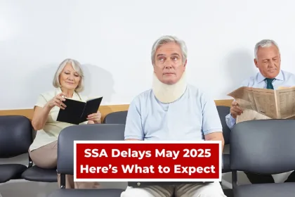 Seniors waiting at a Social Security field office