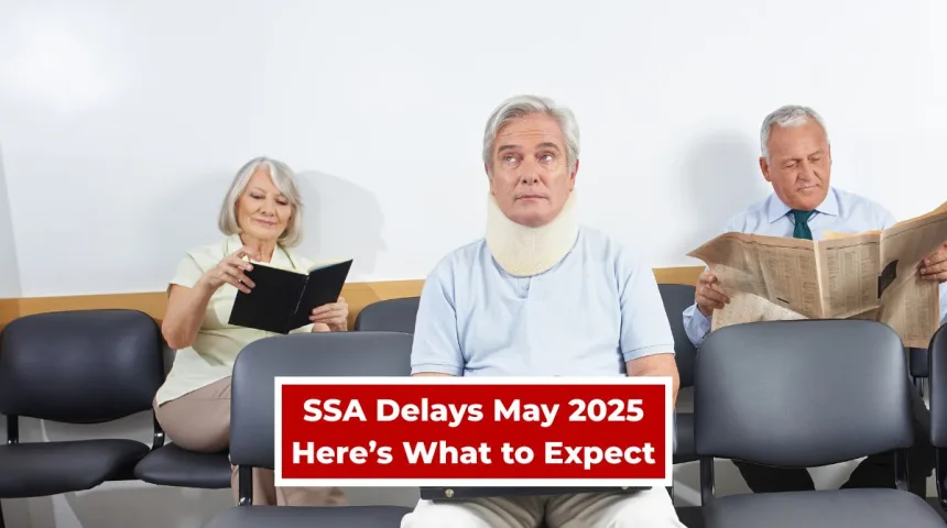 Seniors waiting at a Social Security field office